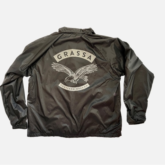 Coaches Jacket with back graphic - Picture 2 of 4